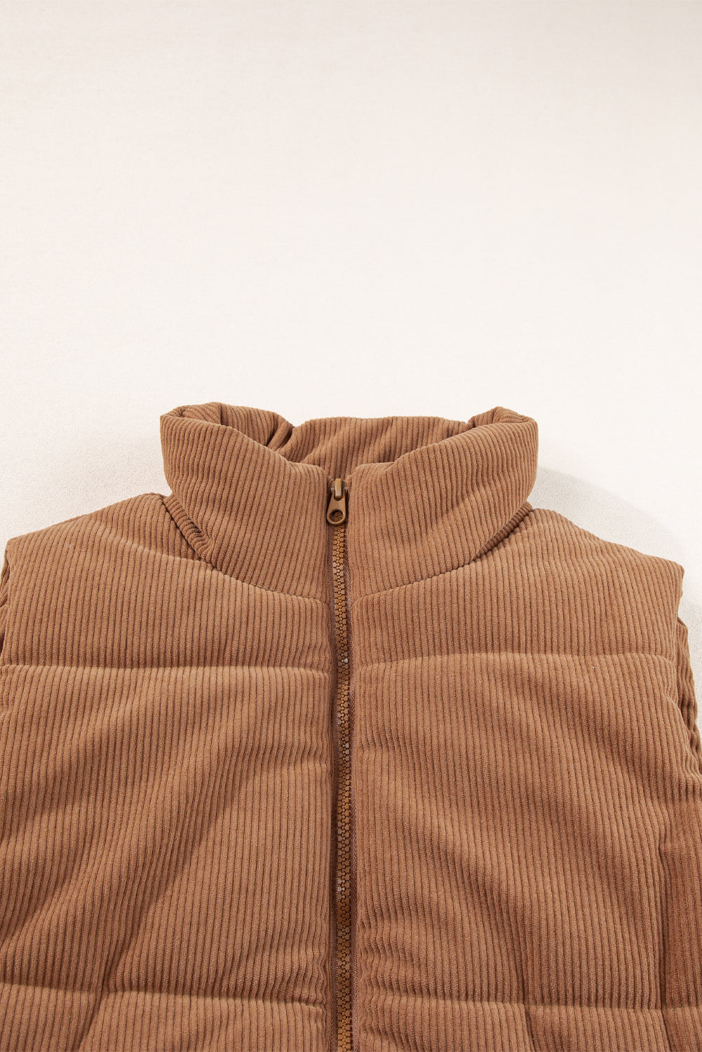Corduroy Puffer Vest