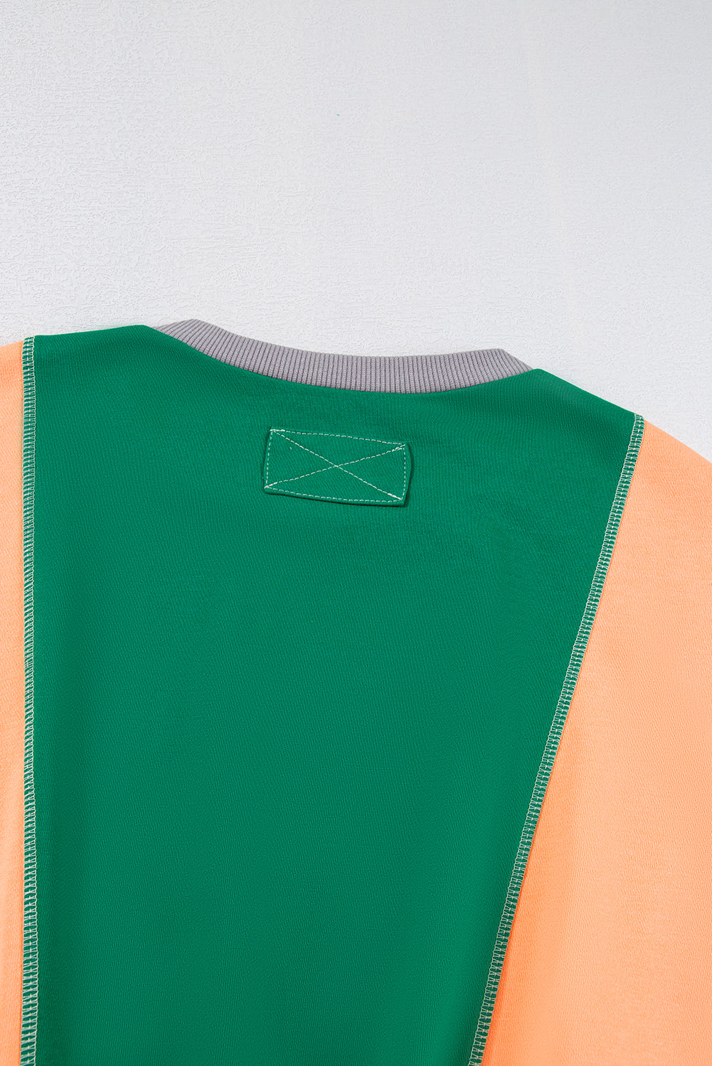 Noemi Colour-block Oversized Sweatshirt