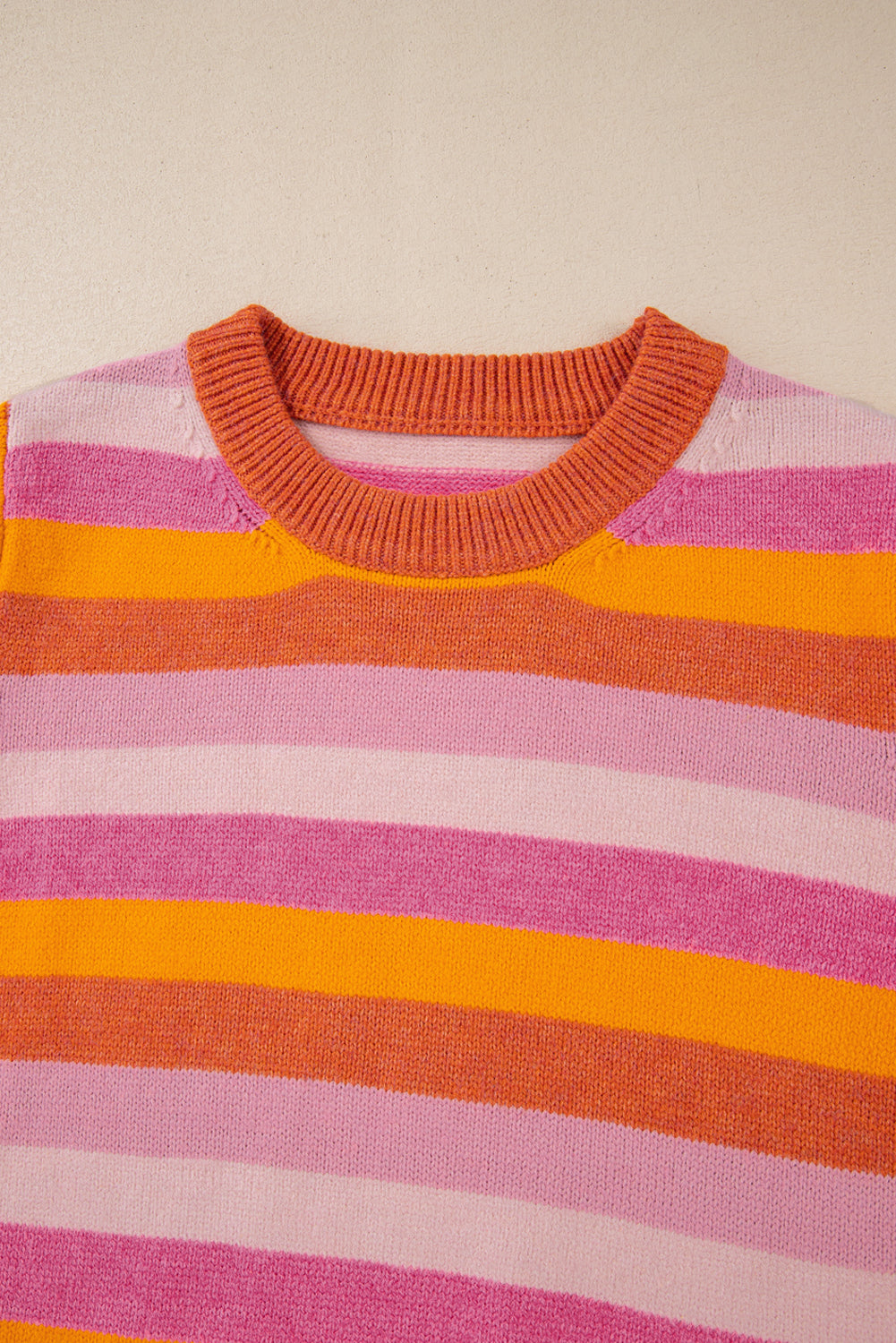 Myrah Striped Crew Neck Sweater