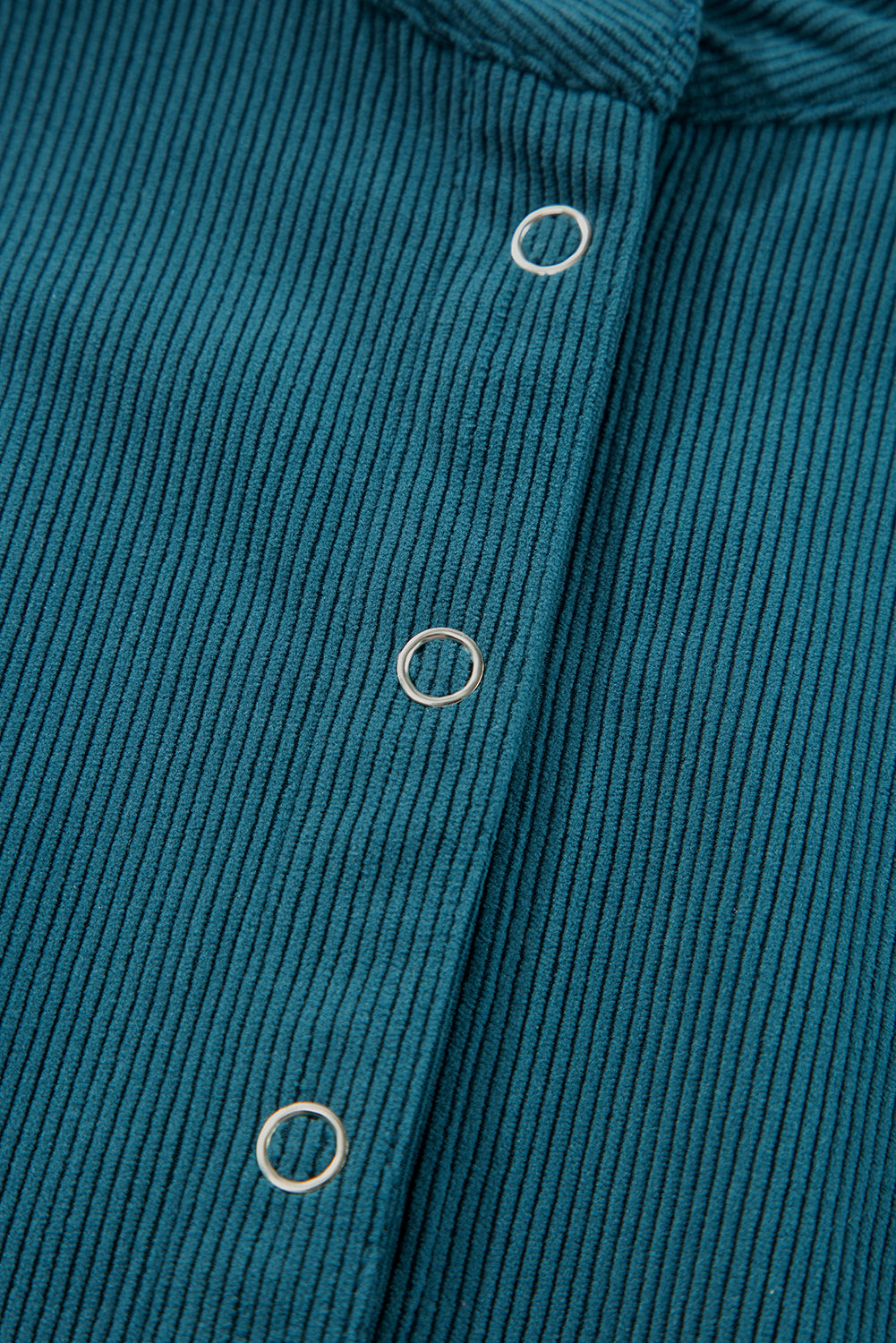 Corduroy Empire Waist Lantern Sleeve Dress