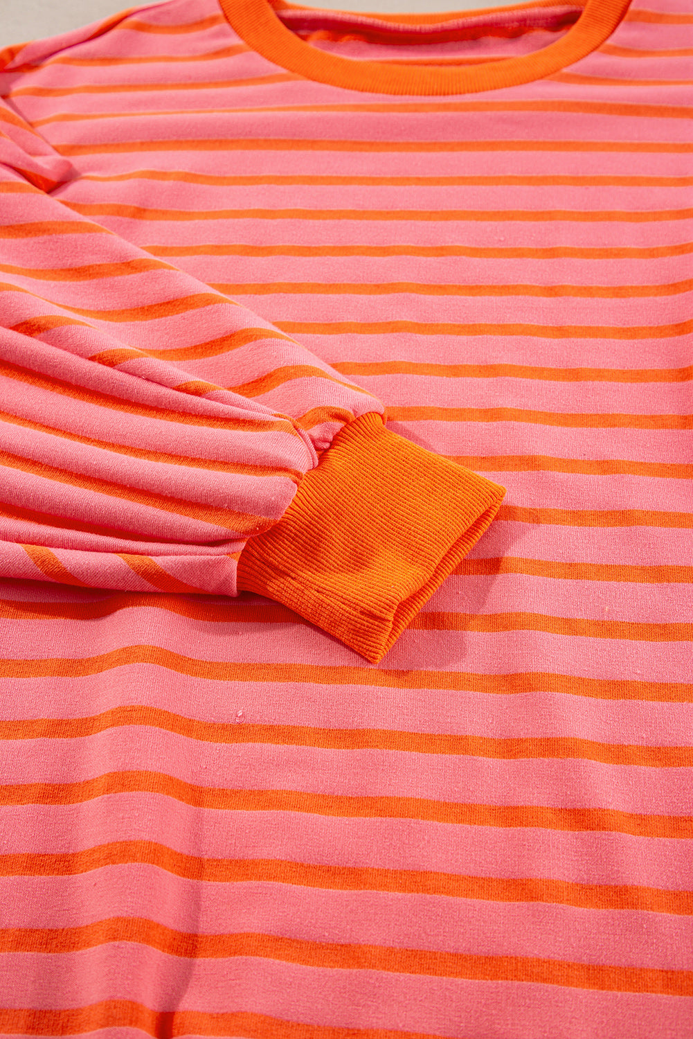 Mia Striped Oversized Sweatshirt