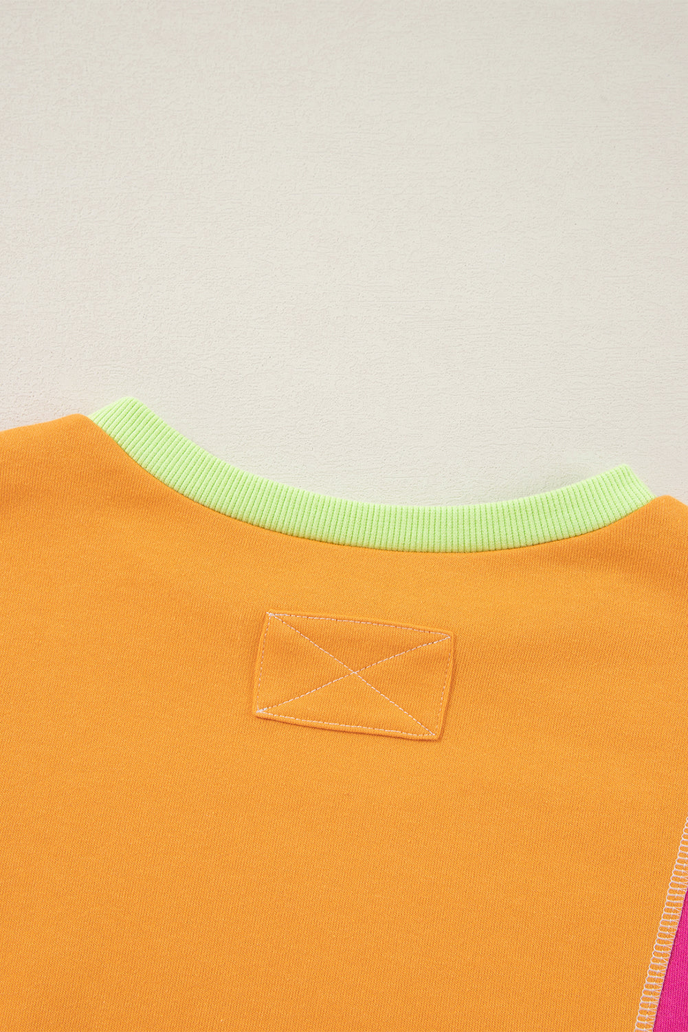 Noemi Colour-block Oversized Sweatshirt