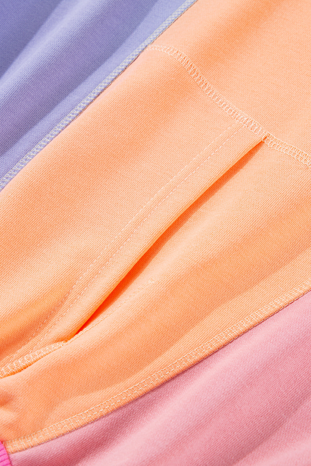Noemi Colour-block Oversized Sweatshirt