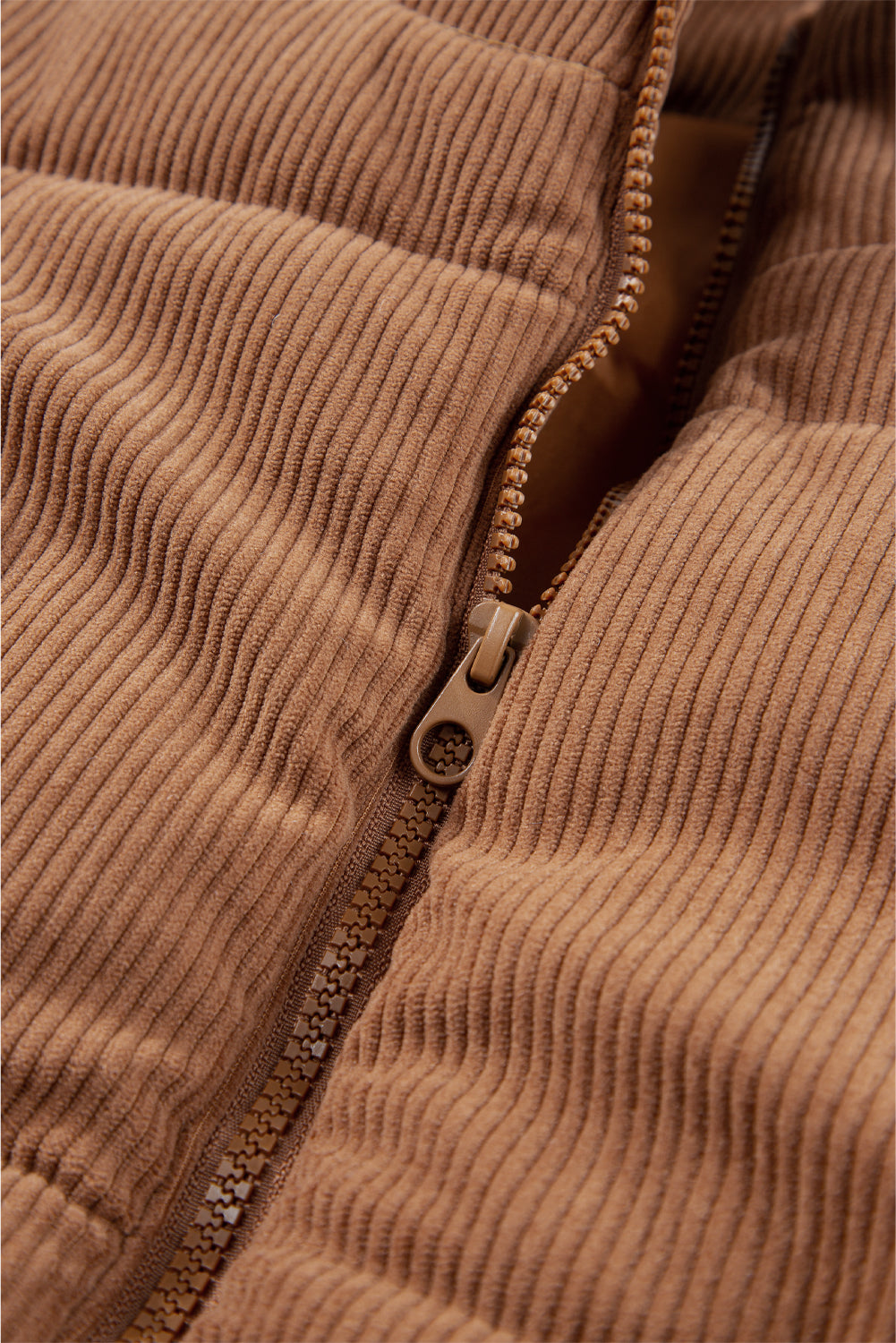Corduroy Puffer Vest