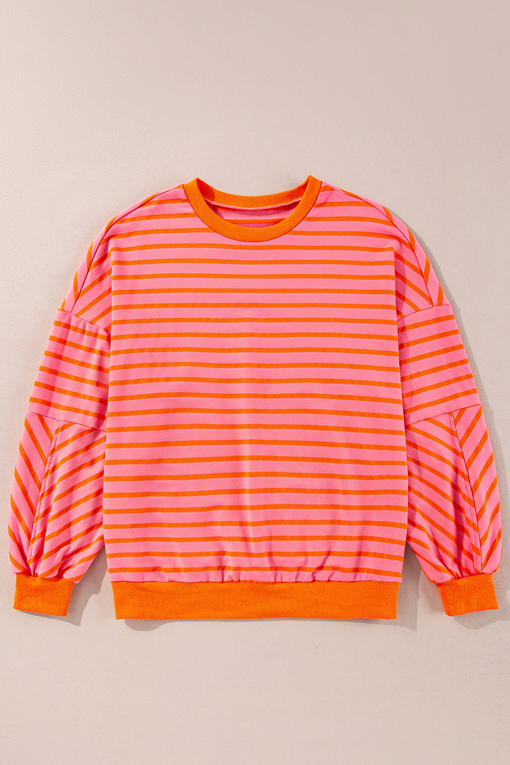Mia Striped Oversized Sweatshirt