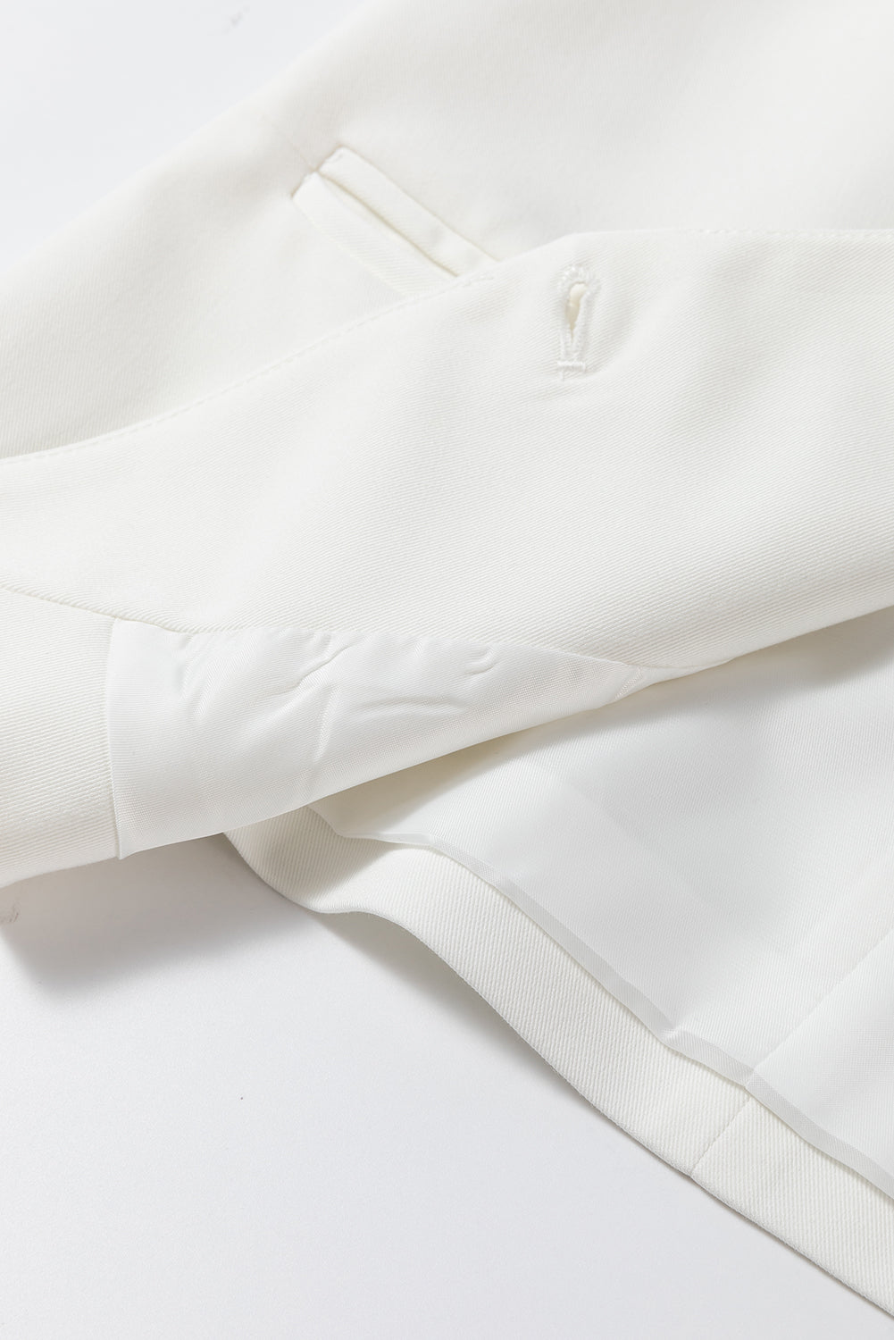 Aria Button Up V-Neck Suit Vest