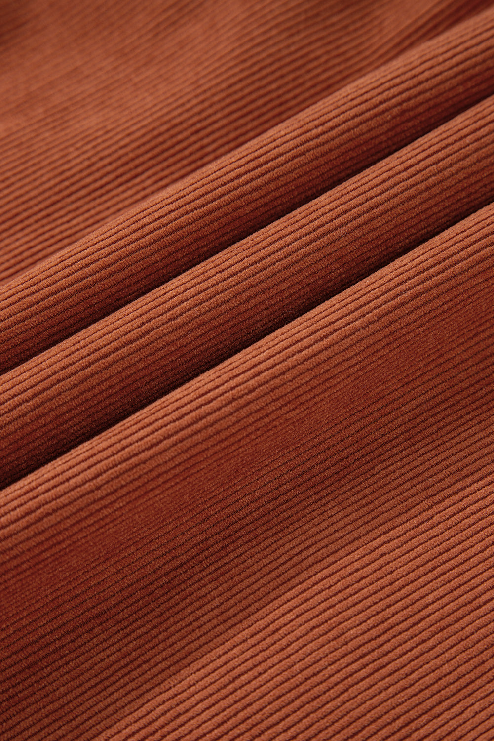 Corduroy Empire Waist Lantern Sleeve Dress