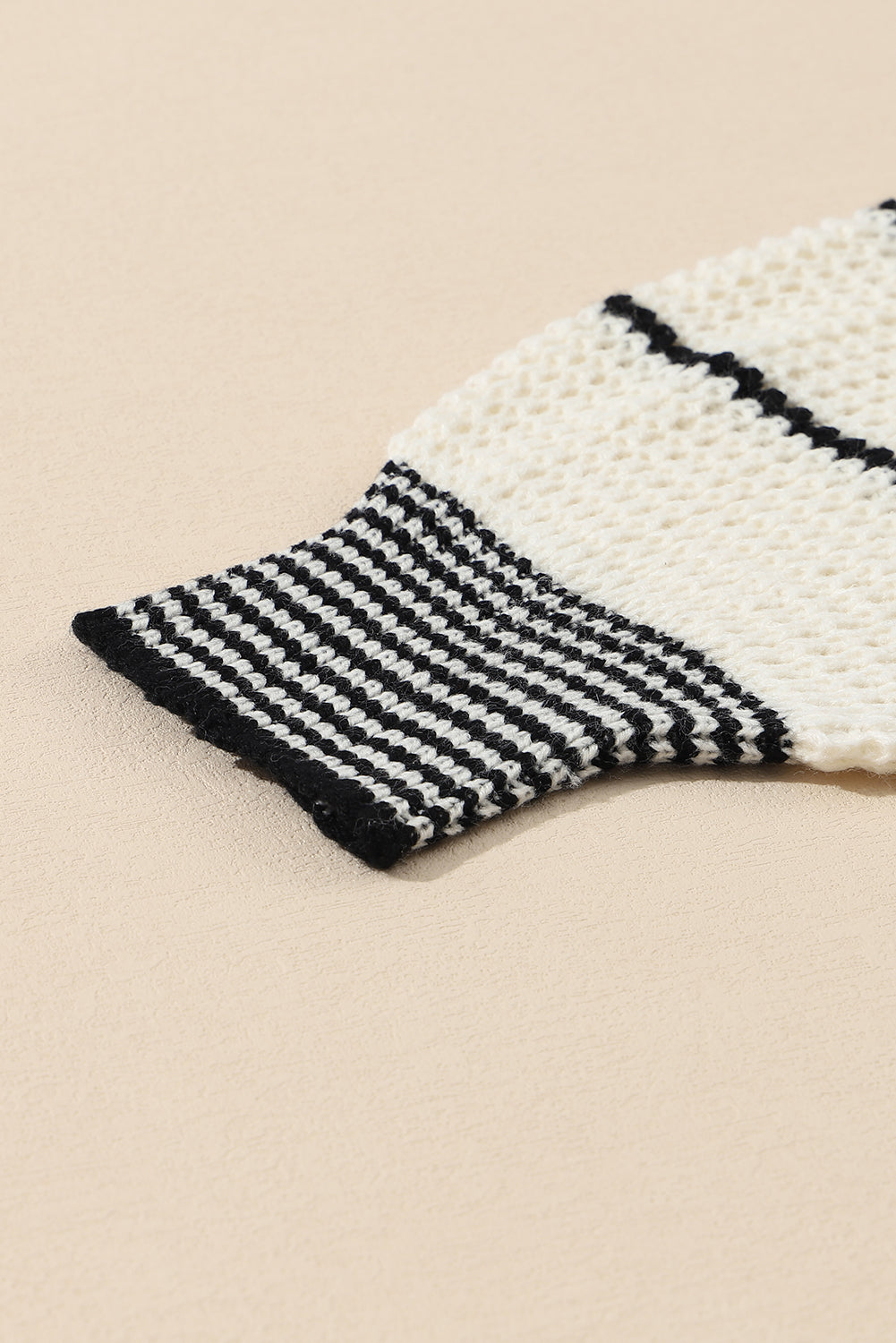 Blair Contrast V-Neck Sweater