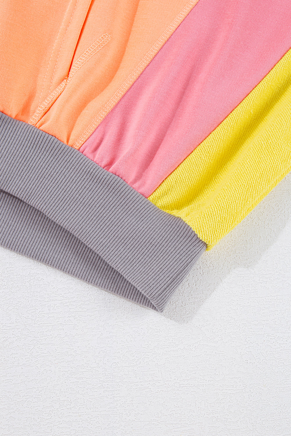 Noemi Colour-block Oversized Sweatshirt