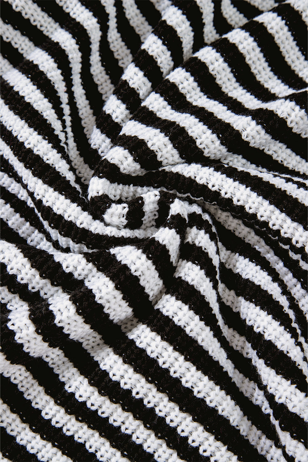 Nylah Striped Half-Zip Sweater