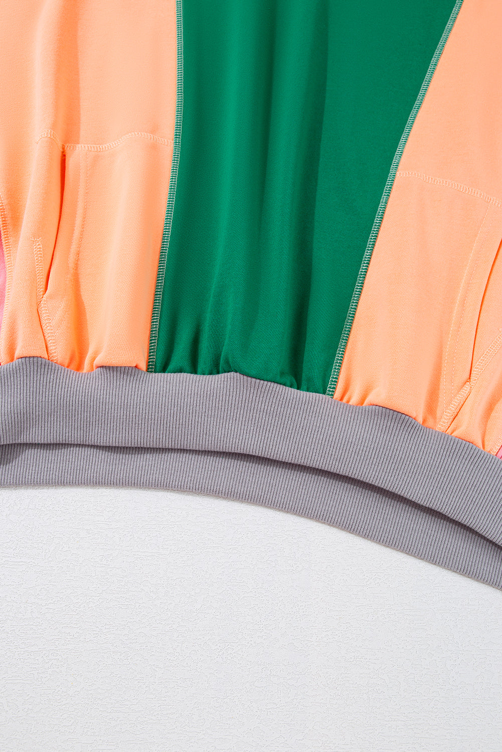 Noemi Colour-block Oversized Sweatshirt