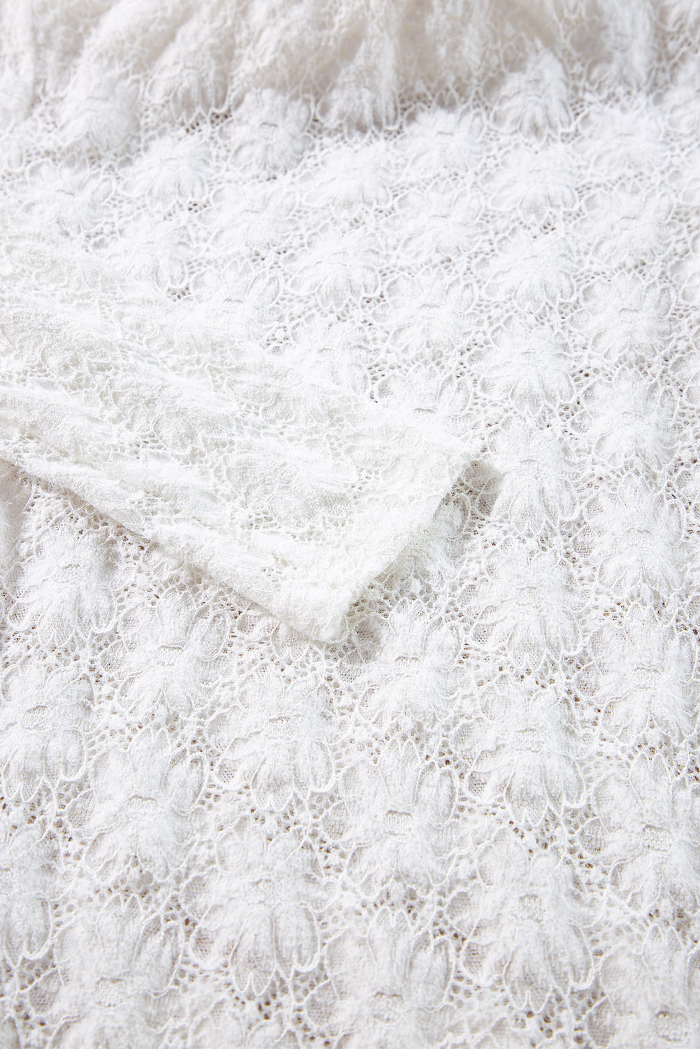 Anastasia Lace Mock Neck Top