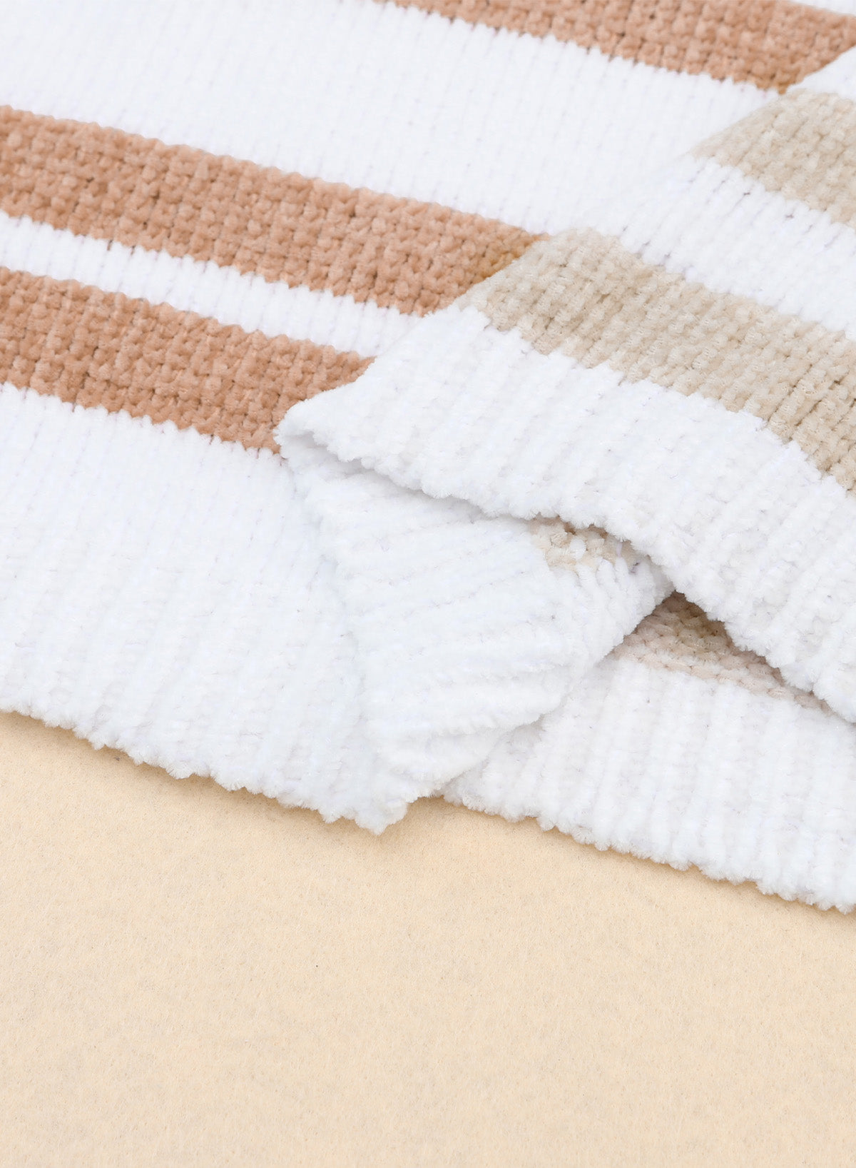 Nia Striped Colour-block Sweater