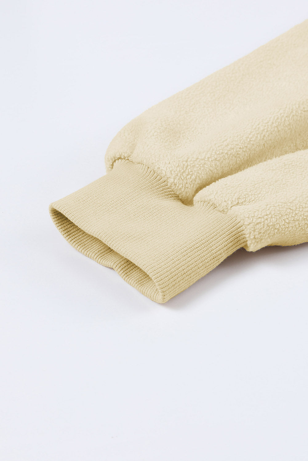 Flap Pockets Bishop Sleeve Zip Up Hoodie
