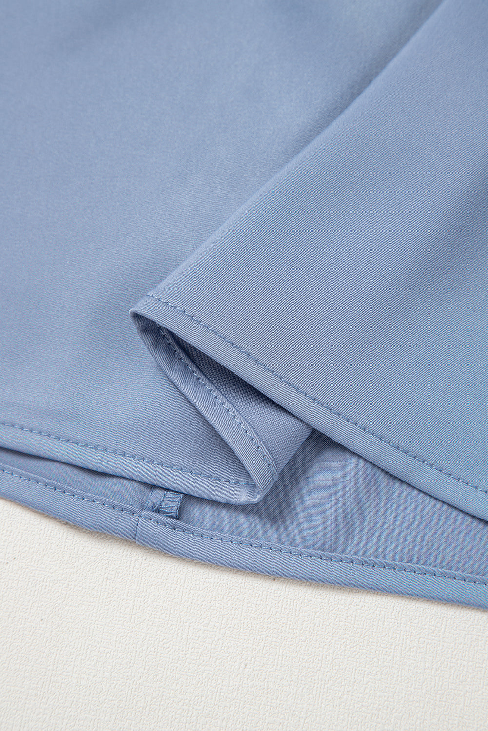 Ivana Asymmetric Satin Blouse
