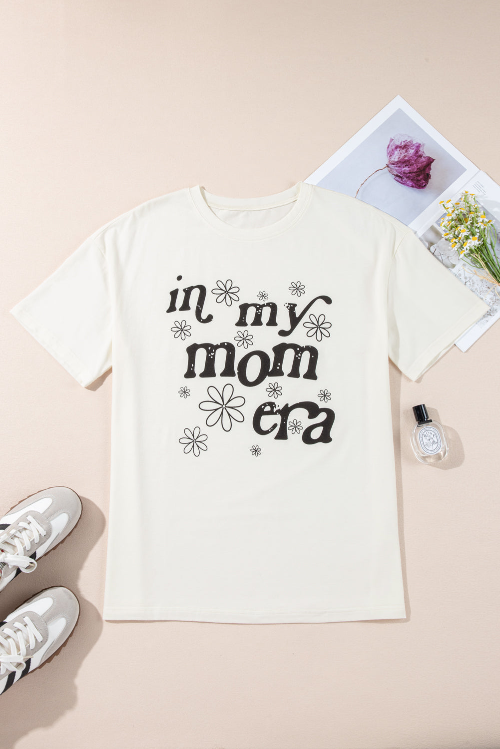 In My Mom Era Graphic Oversized T-Shirt