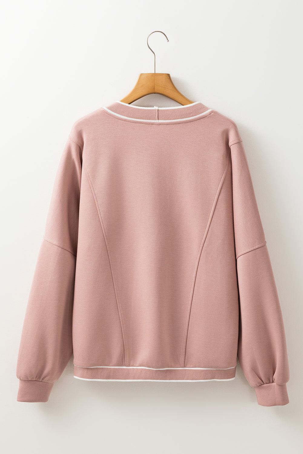 Livia Button Down Sweatshirt Cardigan