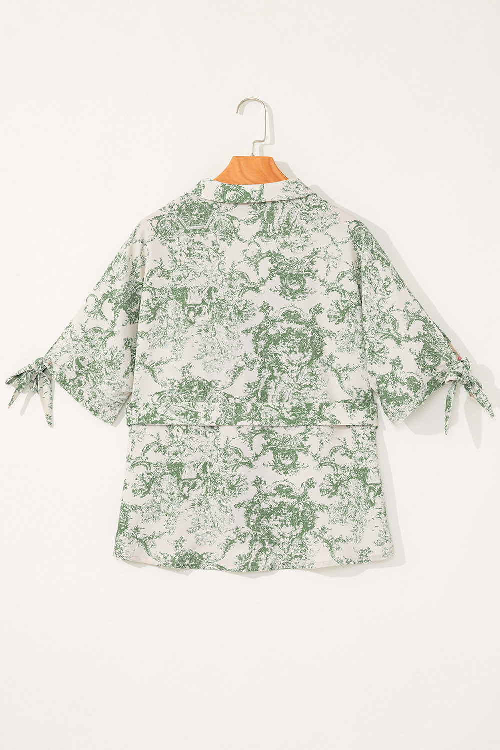Viridis V-Neck Button Shirt
