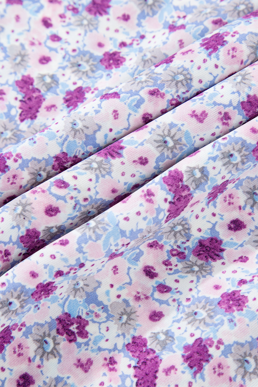 Wisteria Floral Smocked Maxi Dress