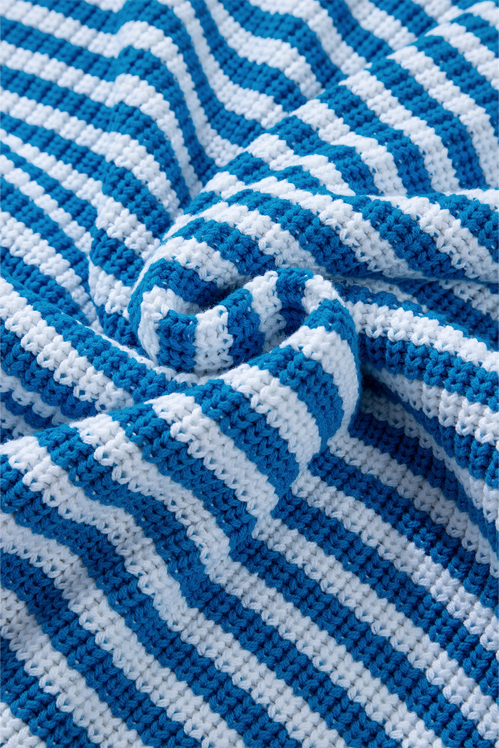 Nylah Striped Half-Zip Sweater