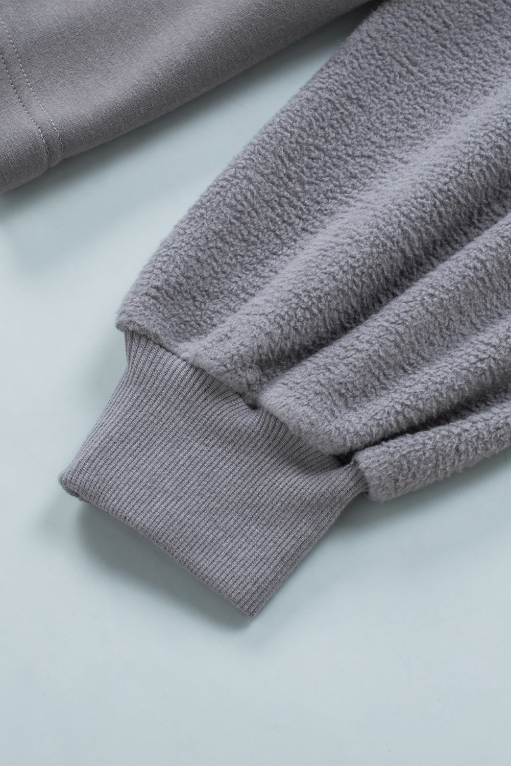Flap Pockets Bishop Sleeve Zip Up Hoodie