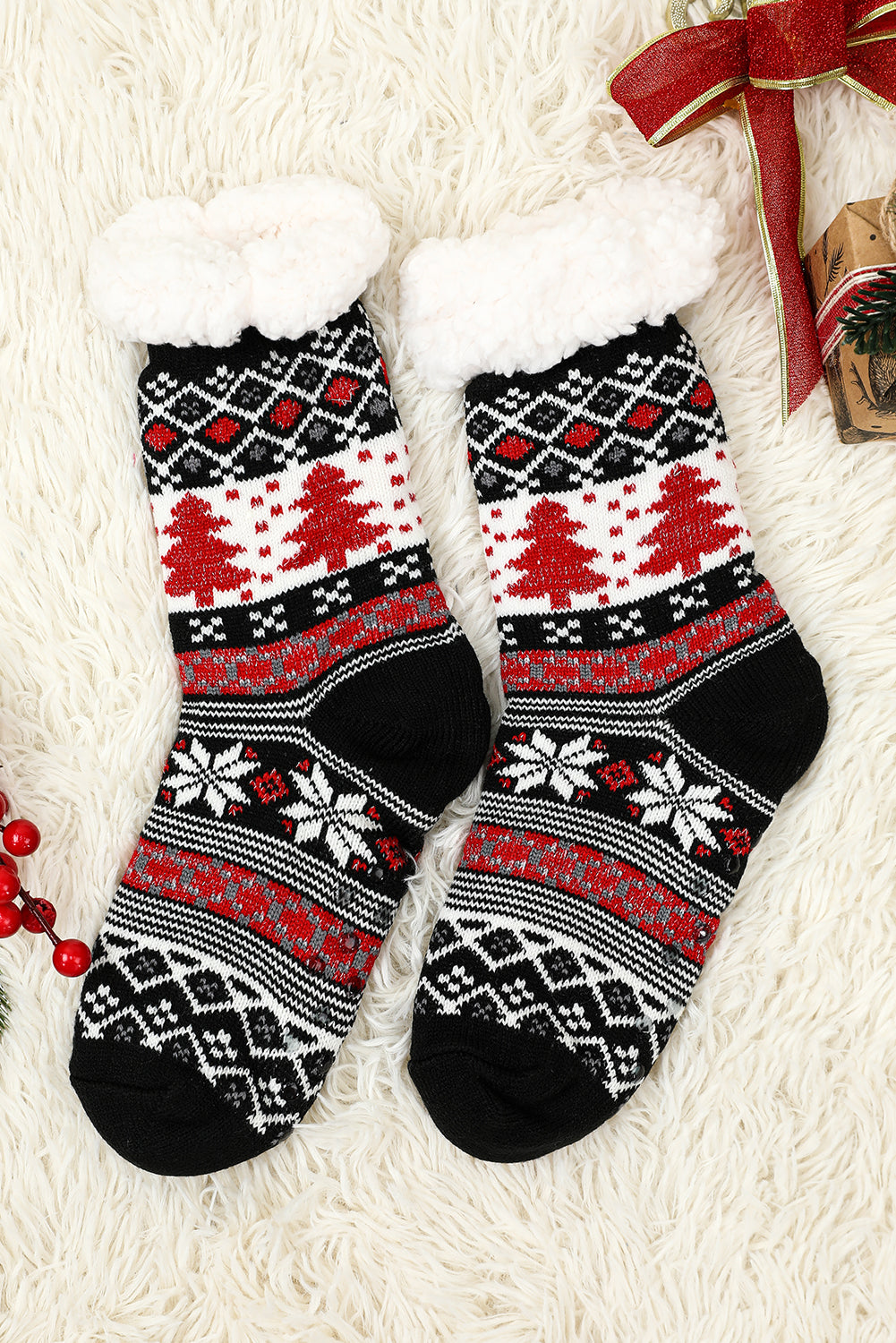 Festive Holidays Cozy Socks