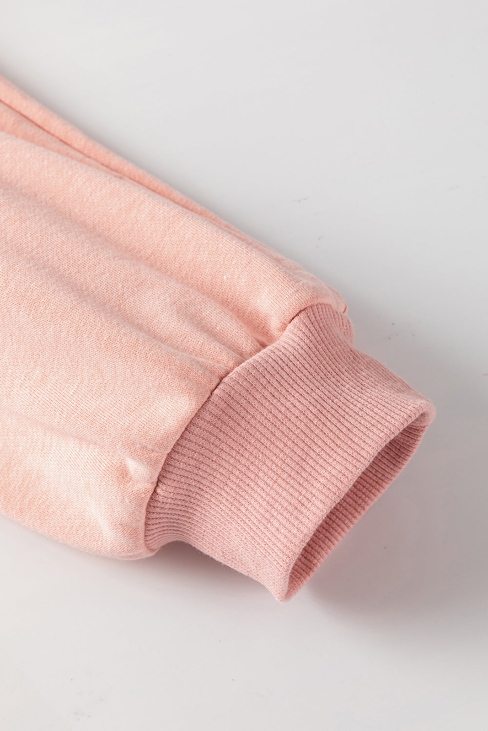 Ruffle Hem Mini Sweatshirt Dress
