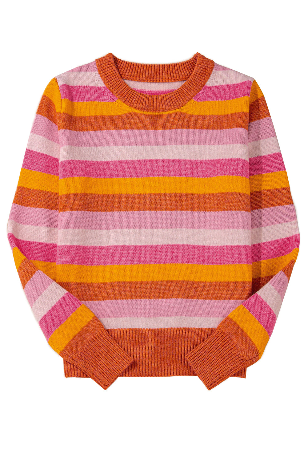 Myrah Striped Crew Neck Sweater
