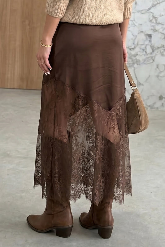 Sienna Lace Shift Skirt