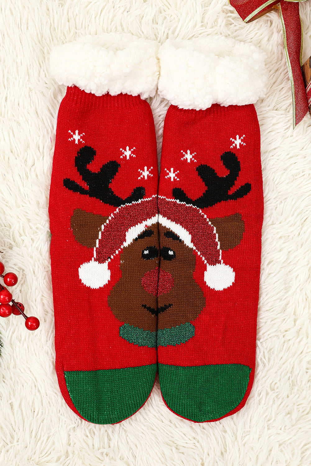 Festive Holidays Cozy Socks