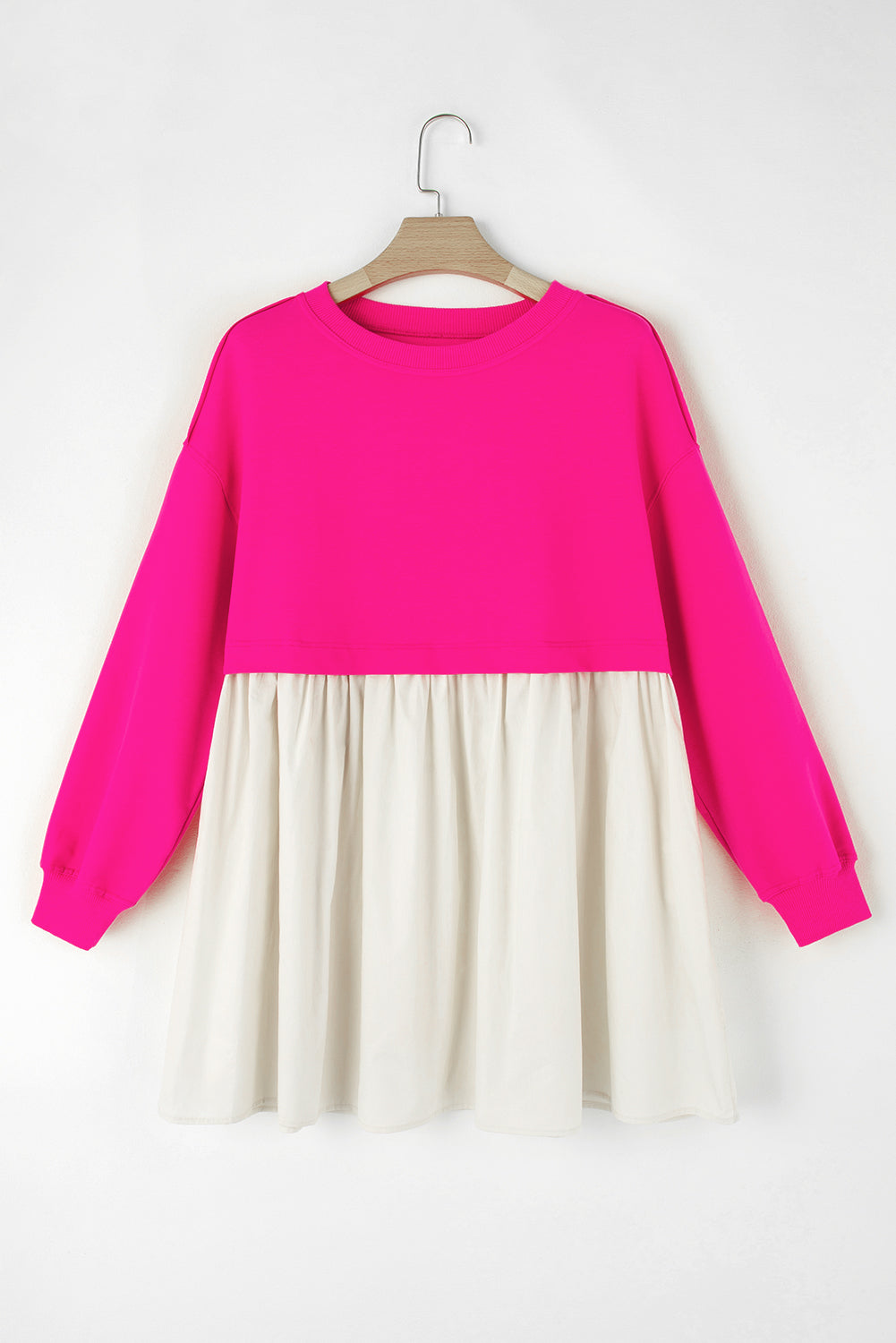 Freya Sweatshirt Colour-block Mini Dress