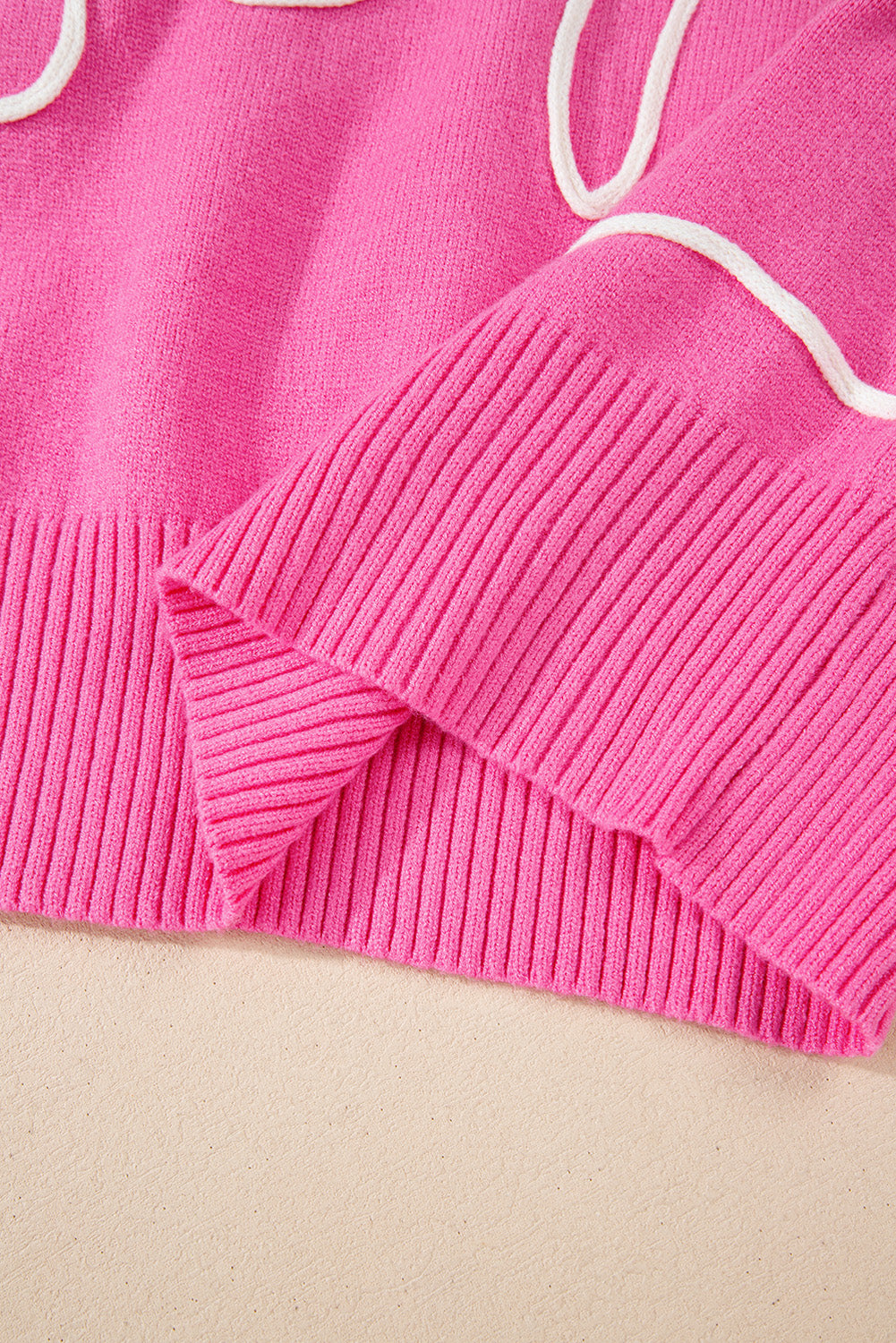 Nina Bow Drop Sleeve Sweater