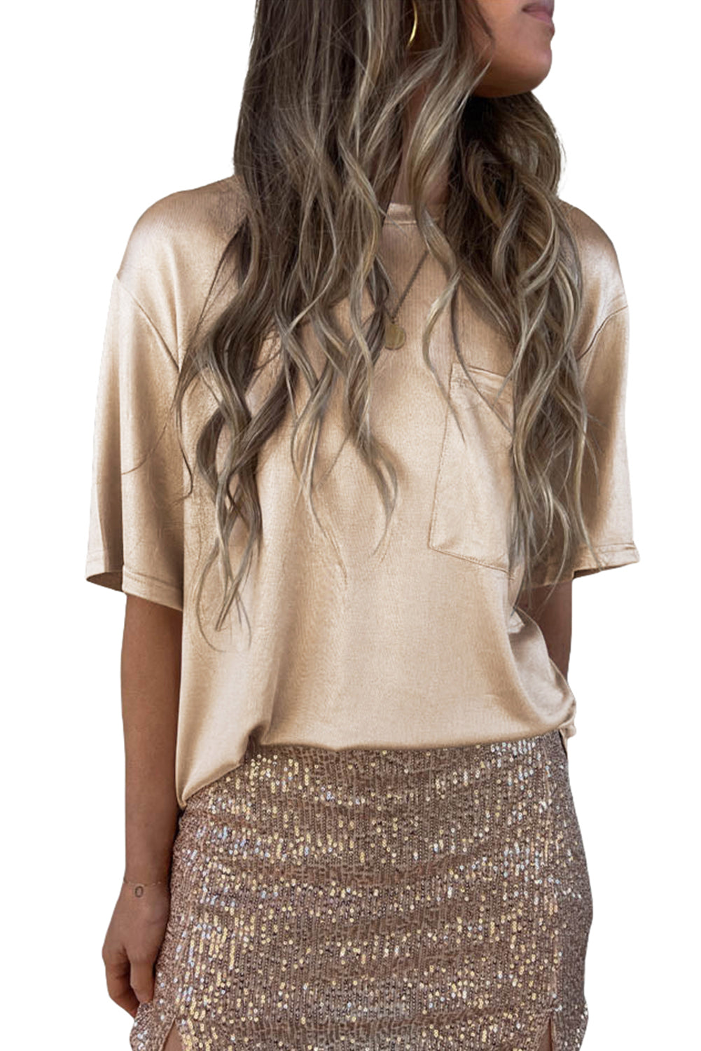 Oversized Pocket T-Shirt