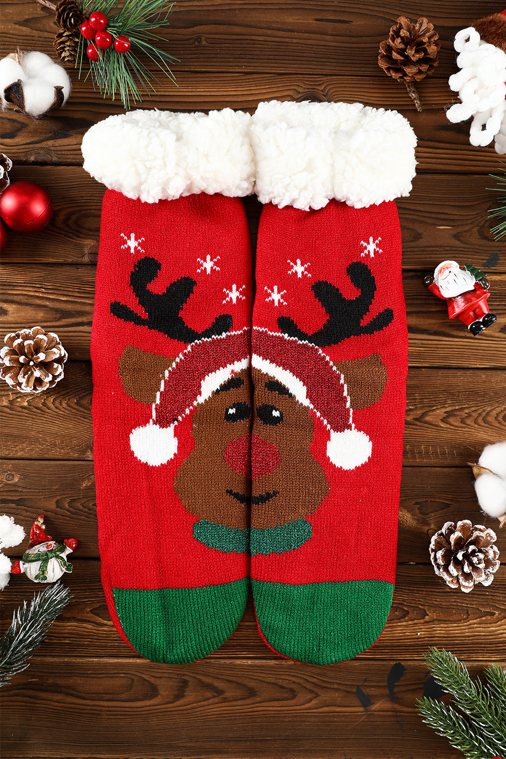 Festive Holidays Cozy Socks