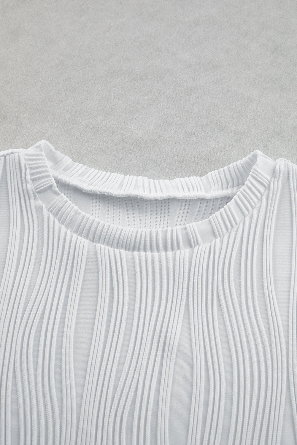 Hailey Wavy Textured Top