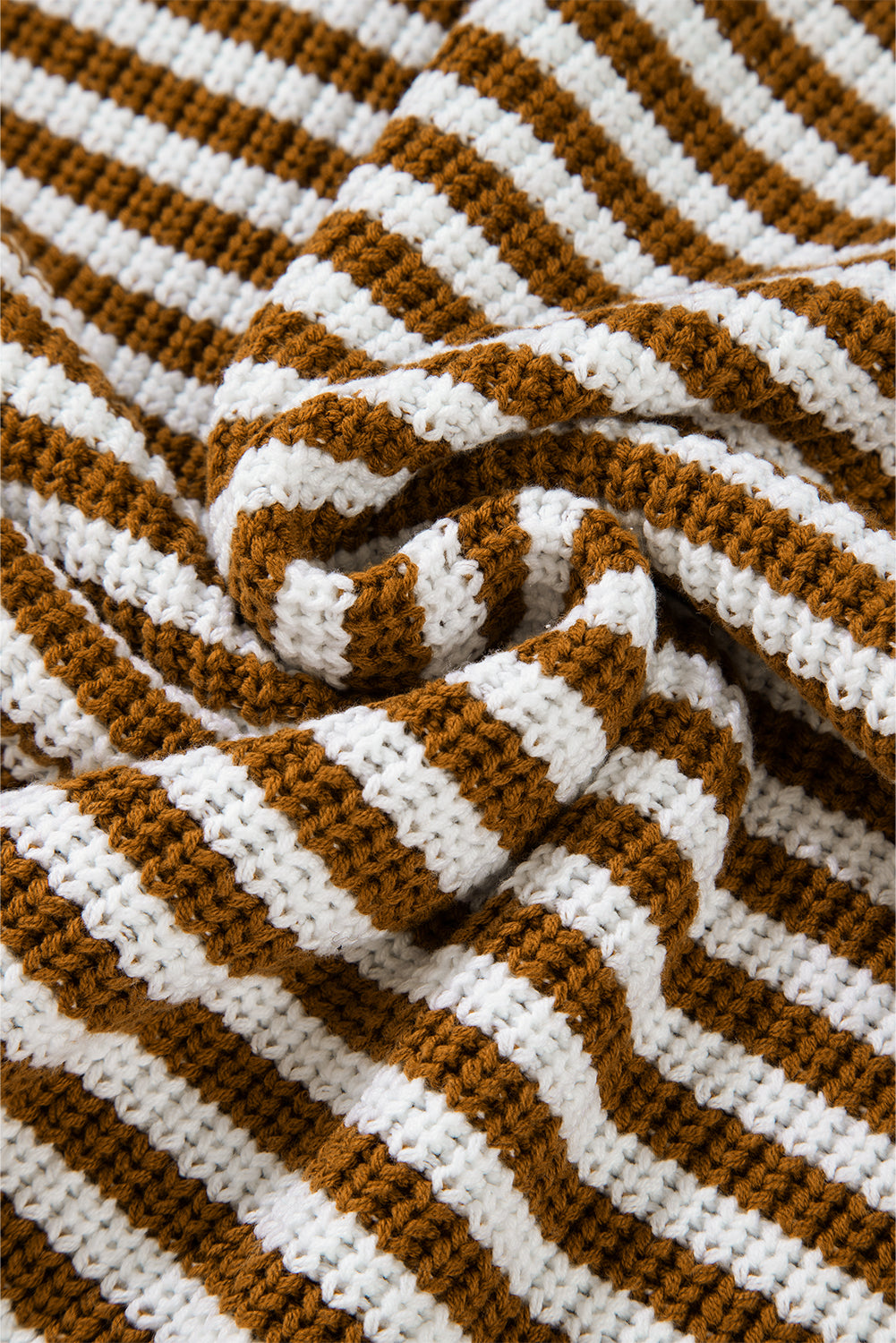 Nylah Striped Half-Zip Sweater