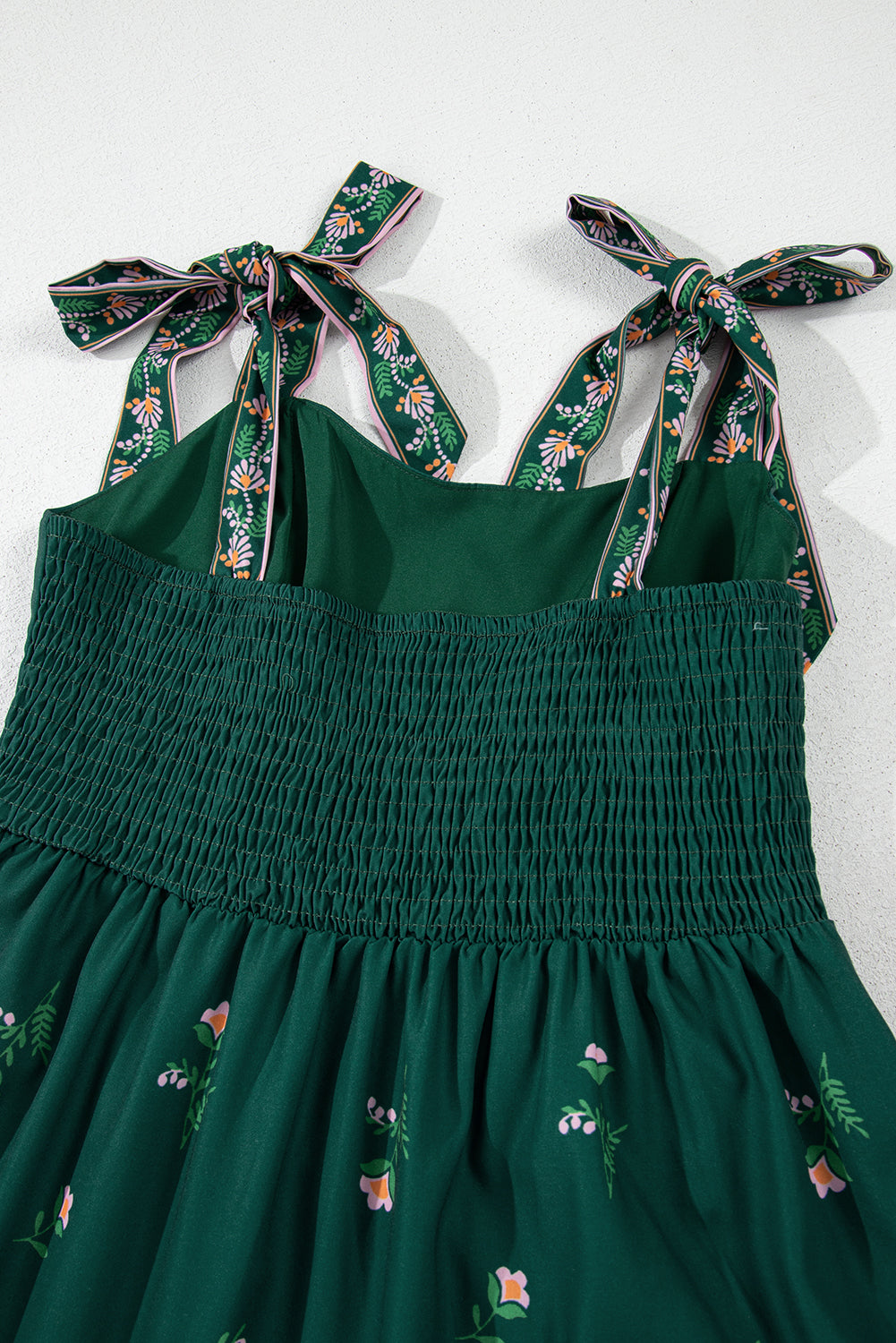 Azaha Green Floral Print Dress