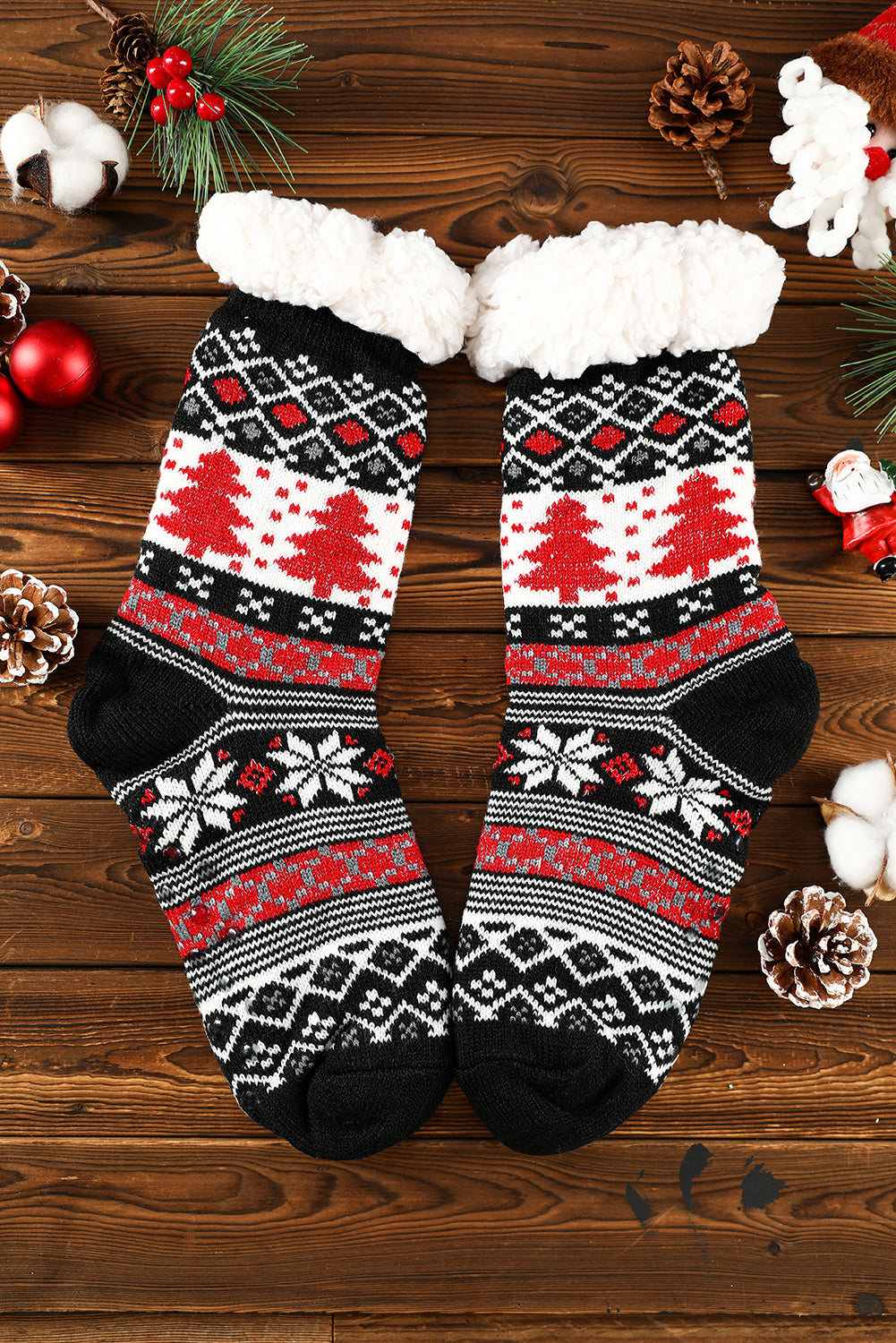 Festive Holidays Cozy Socks