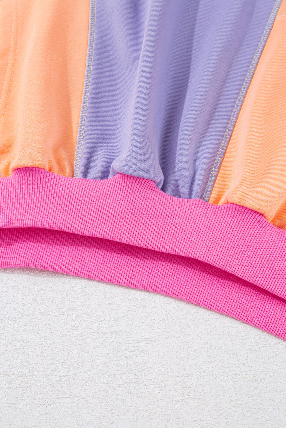 Noemi Colour-block Oversized Sweatshirt