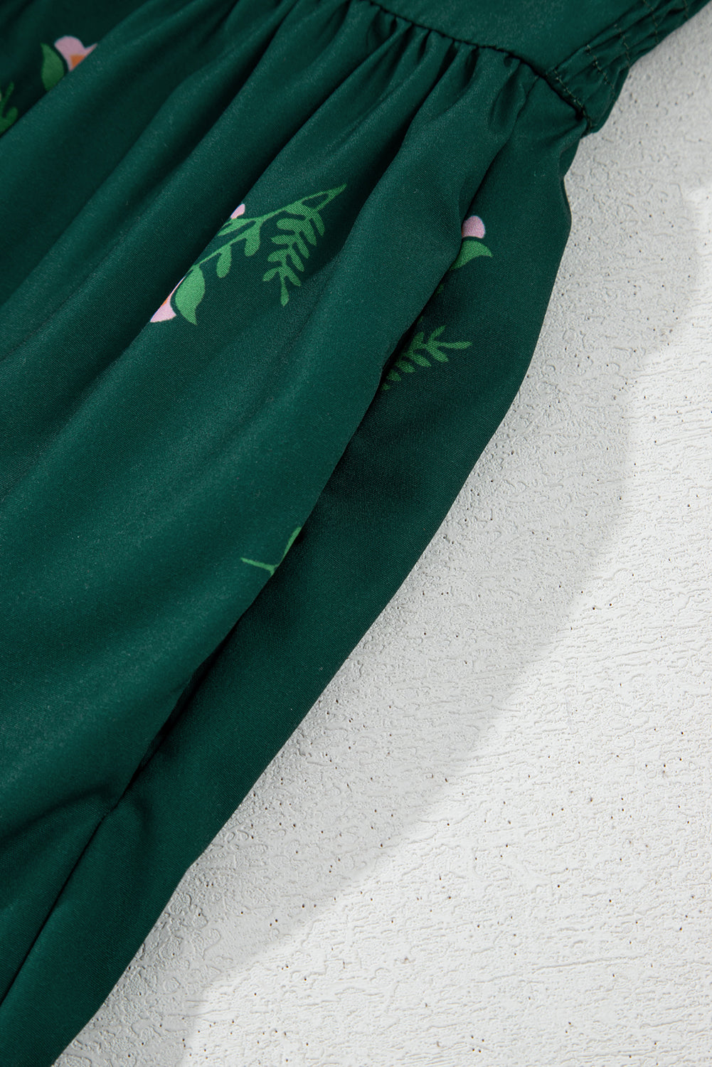 Azaha Green Floral Print Dress