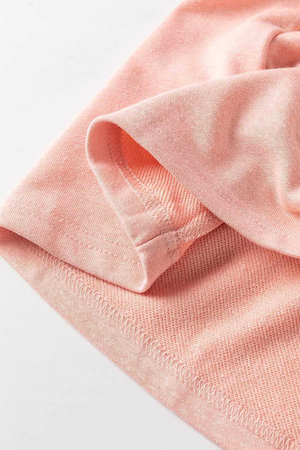 Ruffle Hem Mini Sweatshirt Dress