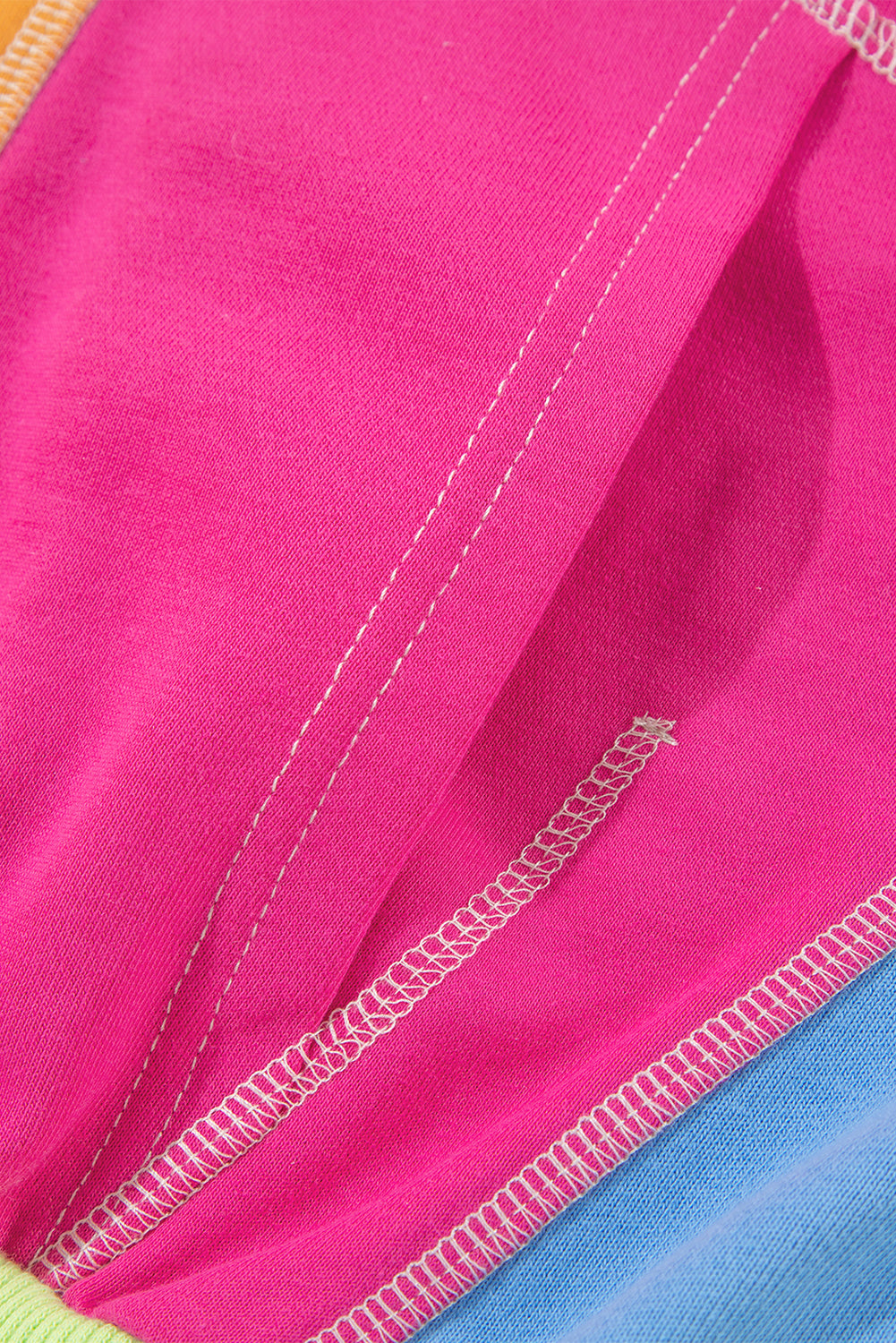 Noemi Colour-block Oversized Sweatshirt