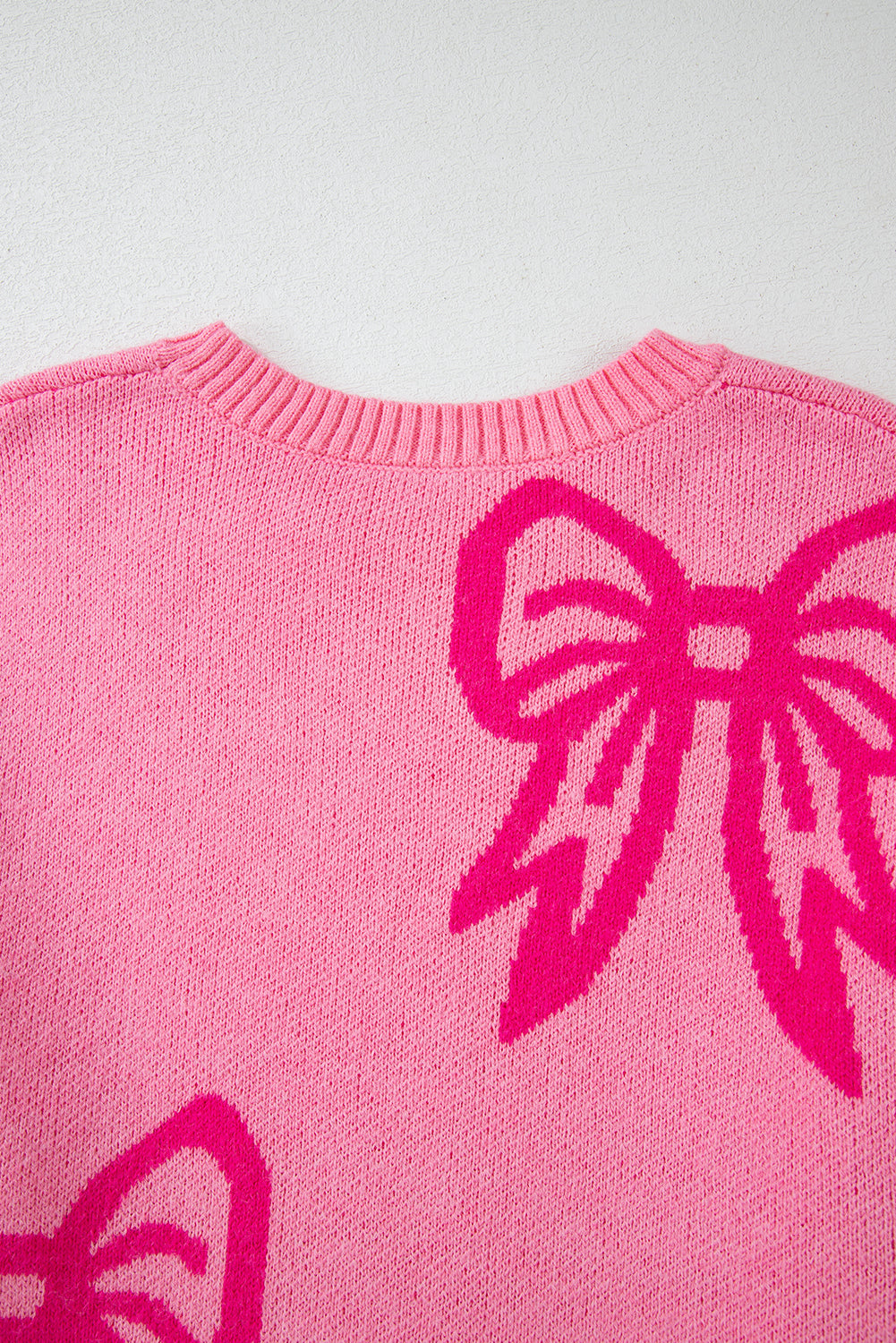 Saskia Bow Oversized Sweater