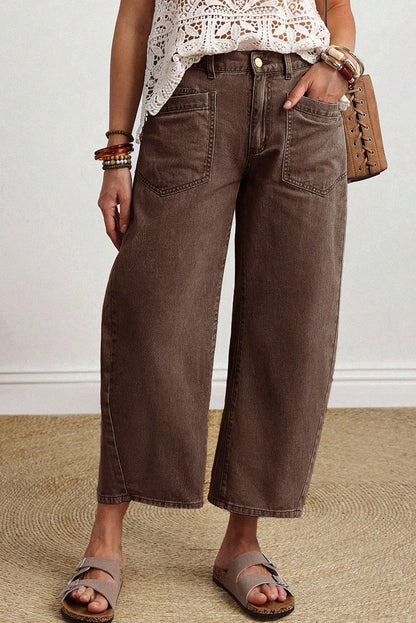 Celine Mid-rise Barrel Jeans