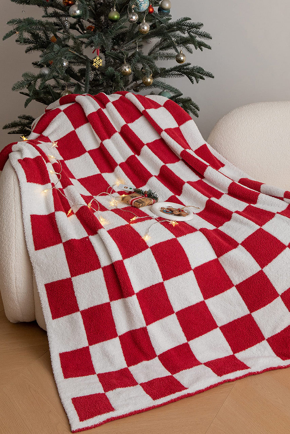 Checkerboard Flannel Blanket