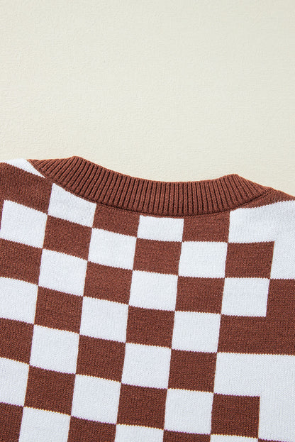 Kaya Checkered Sweater