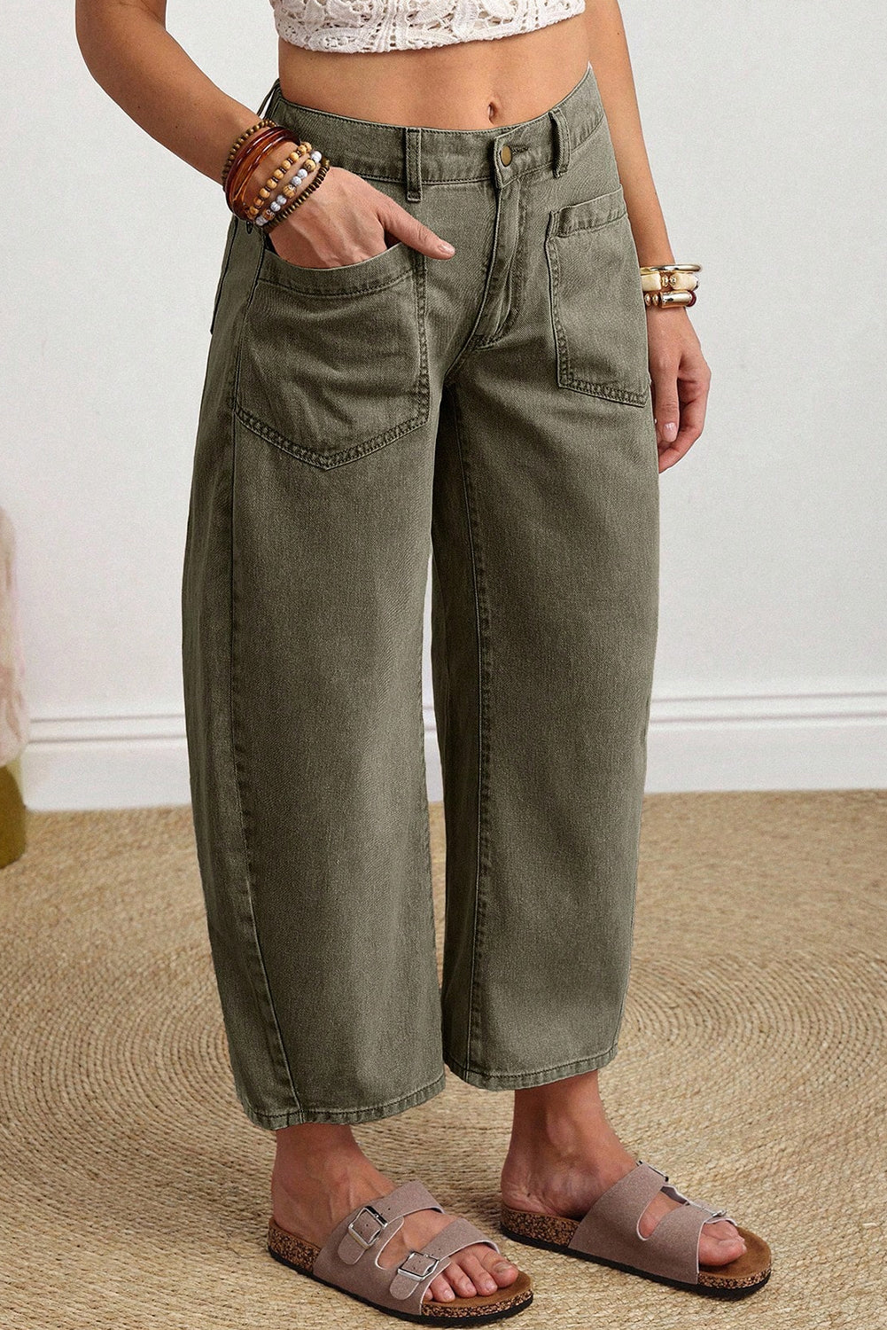 Celine Mid-rise Barrel Jeans