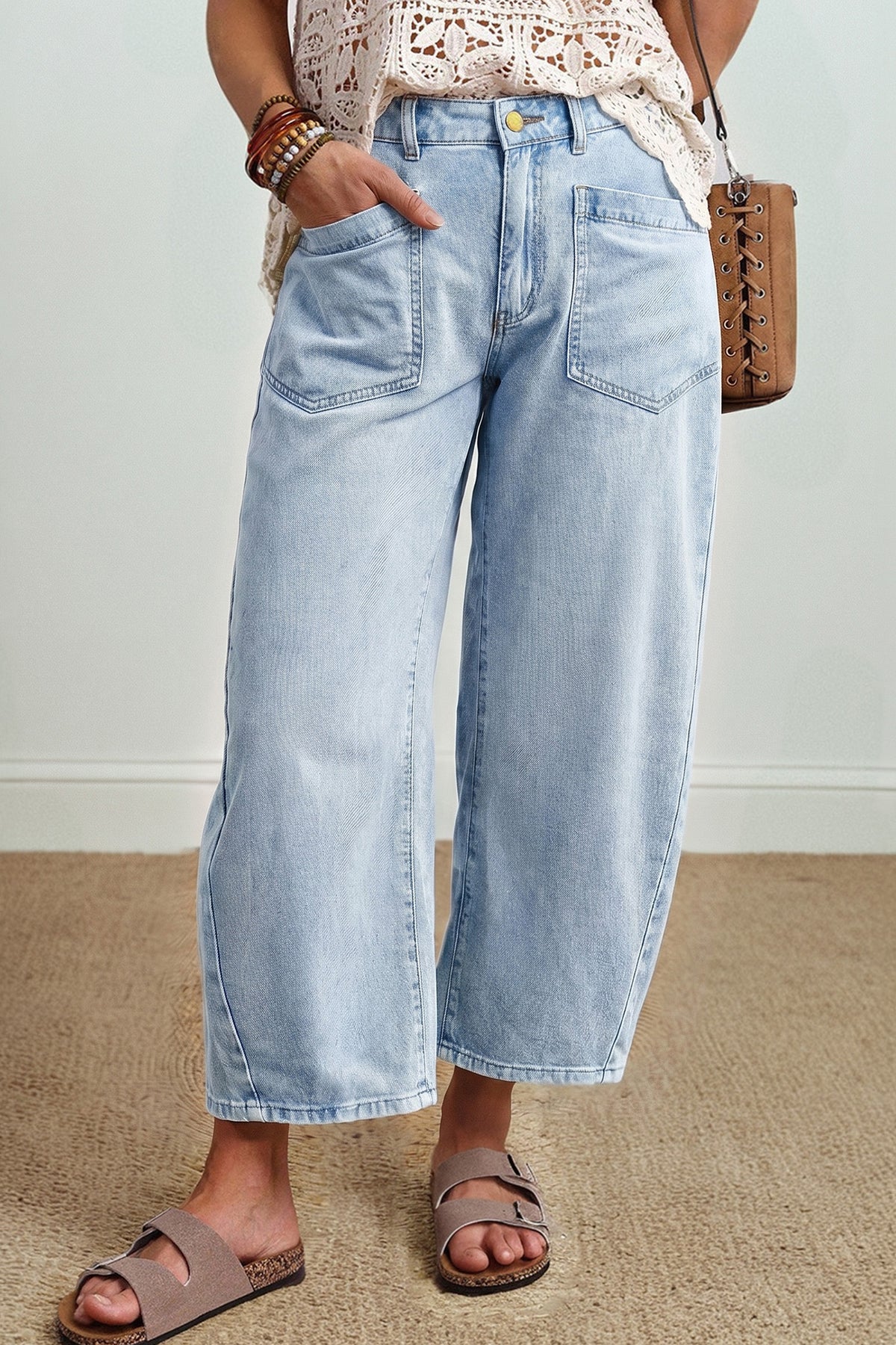 Celine Mid-rise Barrel Jeans