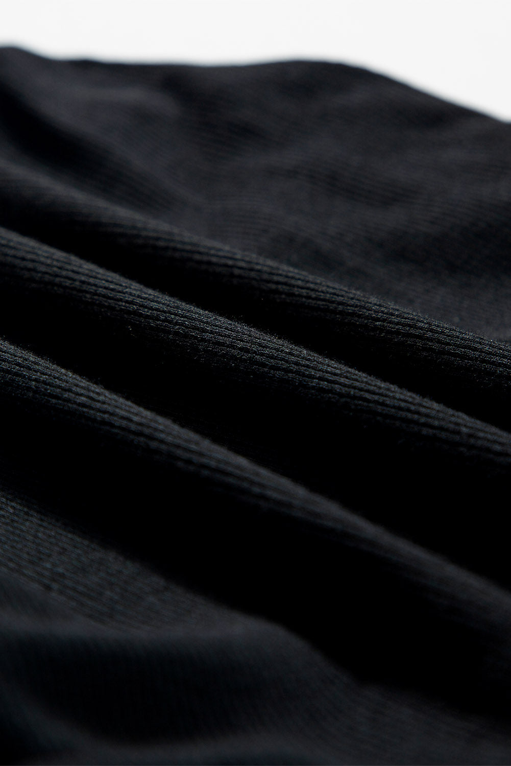 Solid Ruched Ribbed Tank Top