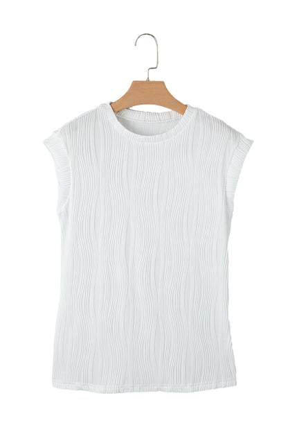 Hailey Wavy Textured Top